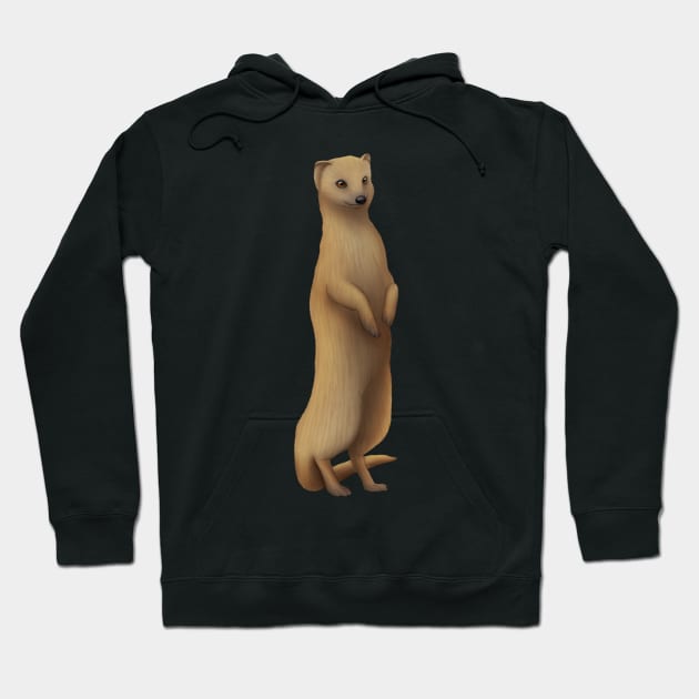 Yellow Mongoose Hoodie by Wilderness Insider